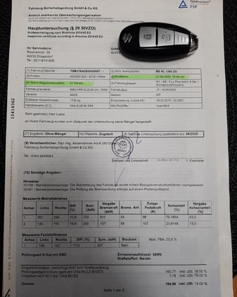 Suzuki SX4 S-Cross cena 66900 przebieg: 71400, rok produkcji 2018 z Tomaszów Mazowiecki małe 562